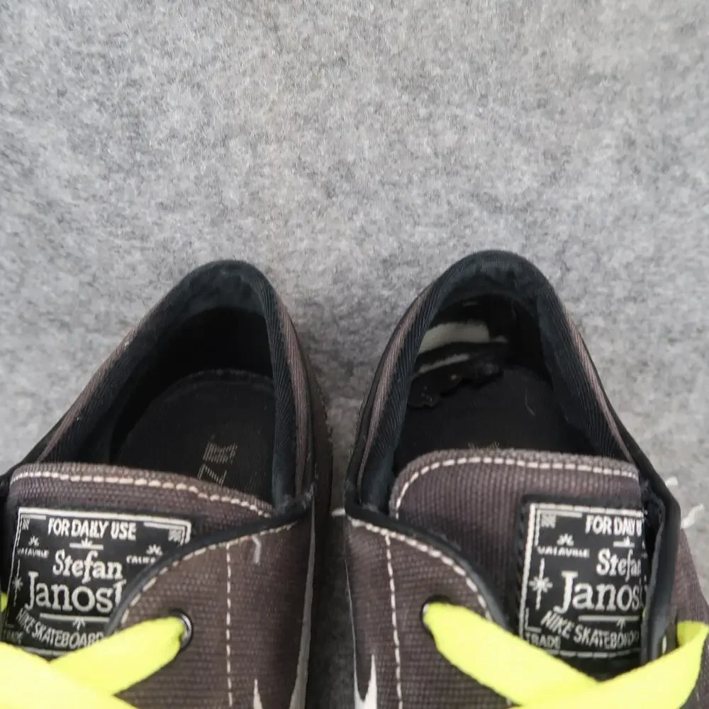 Nike Shoes Mens 9 Sneakers Stefan Janoski Sb Skate Casual Canvas Black Lace Up
